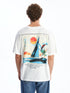 LC Waikiki Crew Neck Printed Combed Cotton Men's T-Shirt